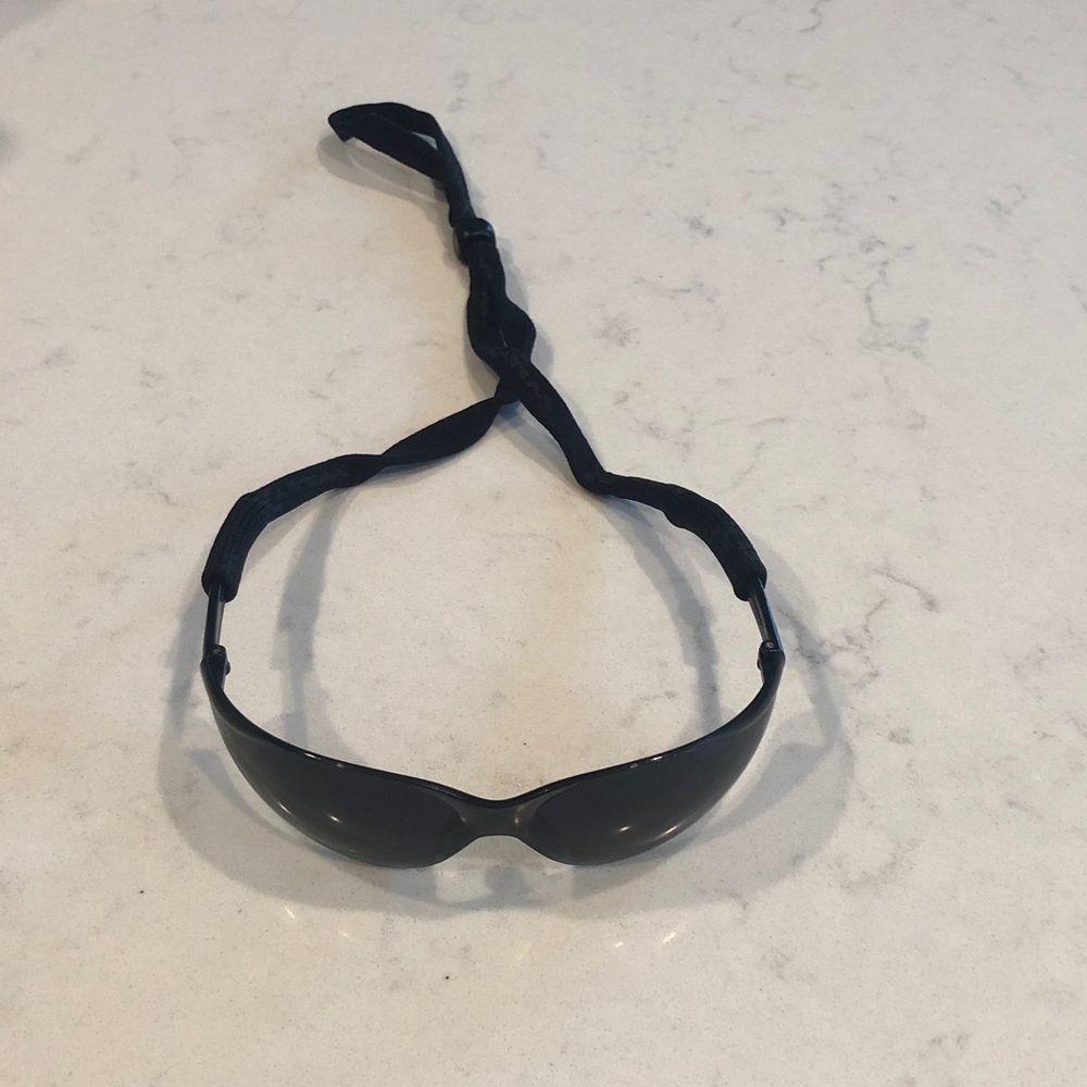 Black Sunglasses with Strap